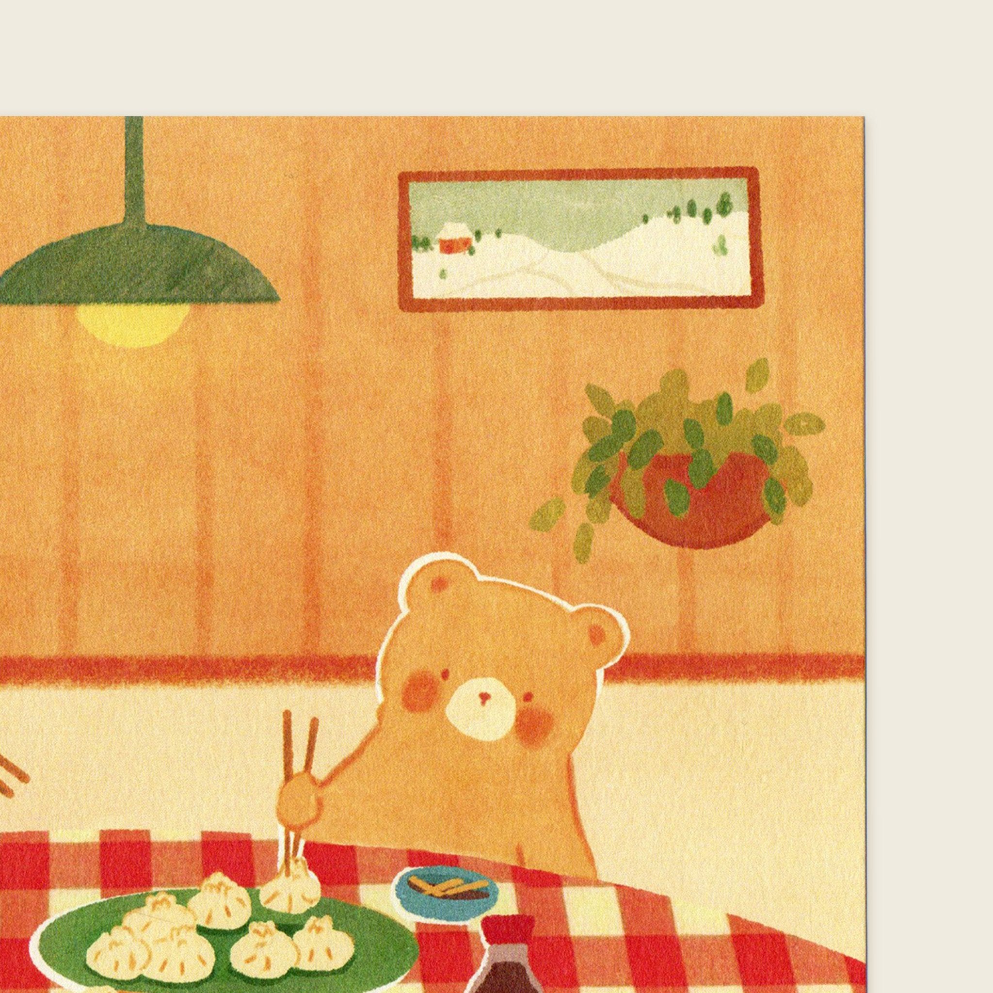 Dumplings for Two Art Print | 5 x 7"