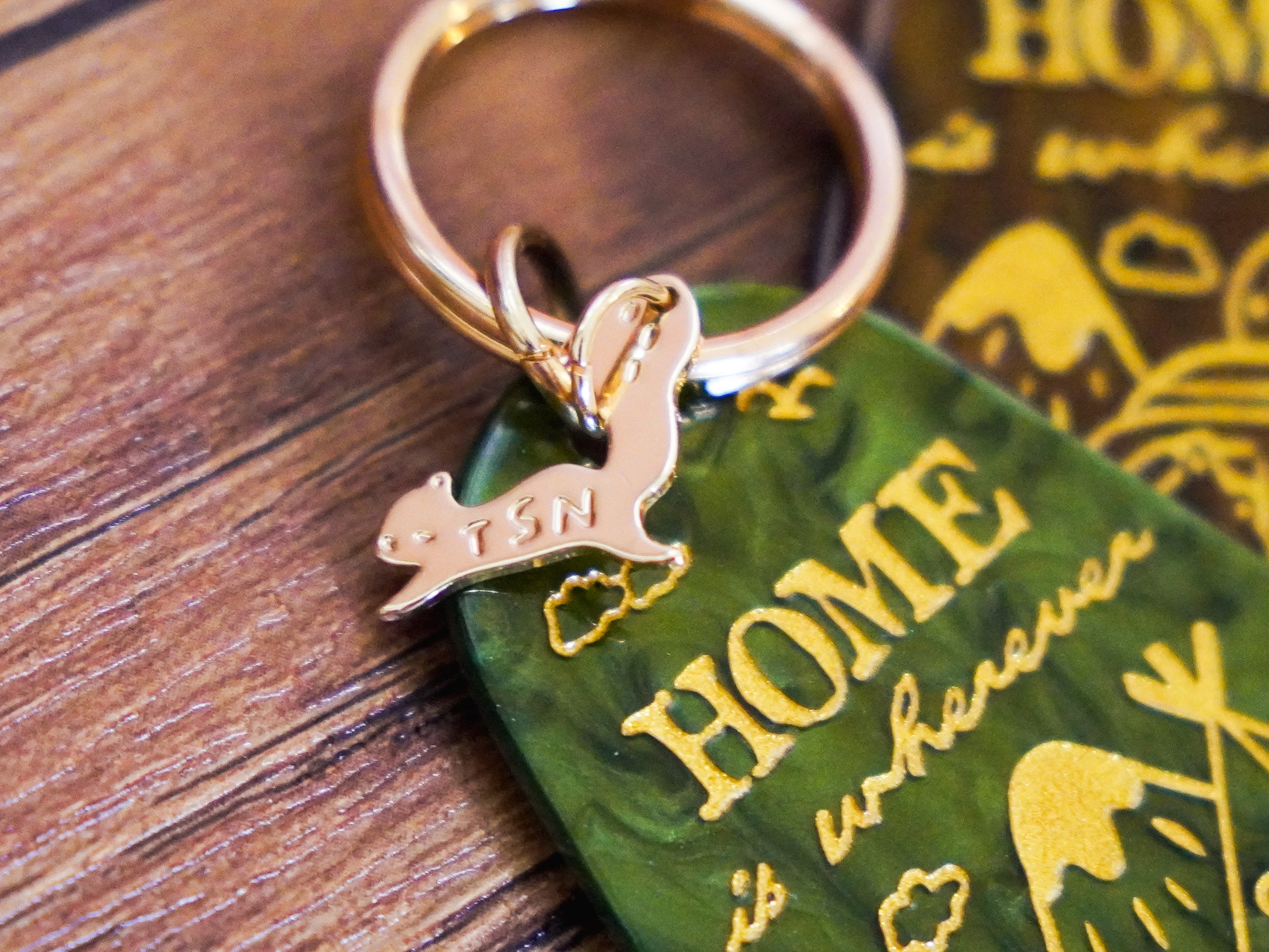 Motel Keyrings | Home is Wherever