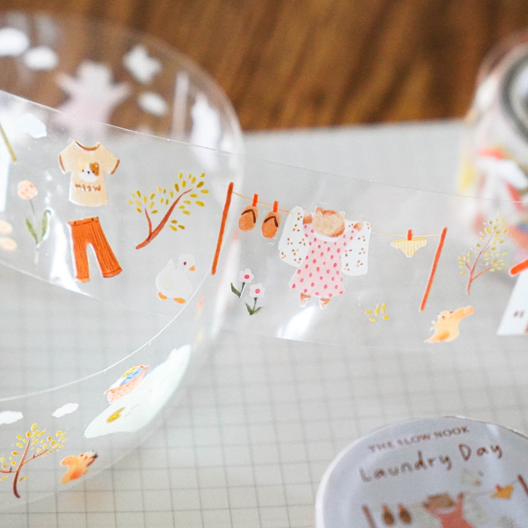 30mm Clear Tape | Laundry Day