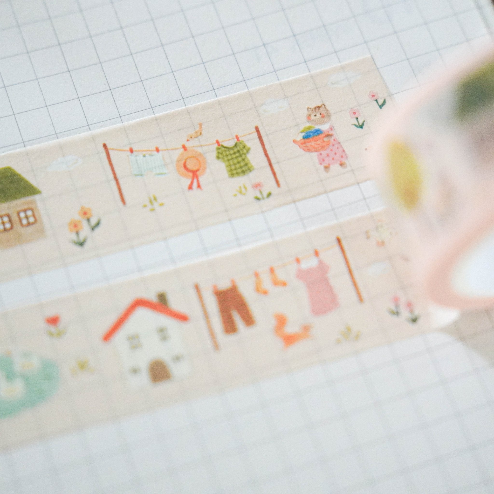 20mm Washi Tape | Laundry Day
