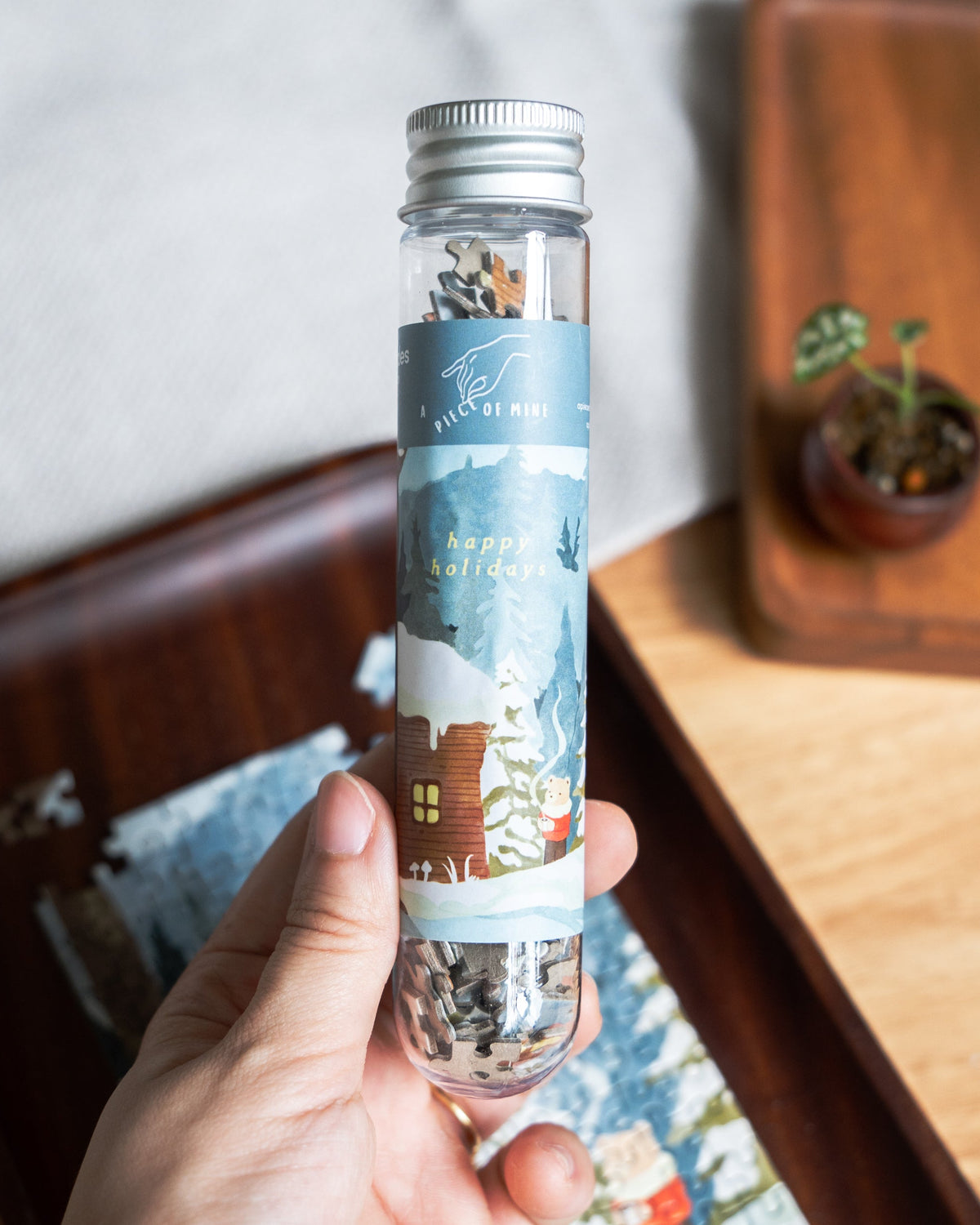 Mini Jigsaw Puzzle | Snowy Haven