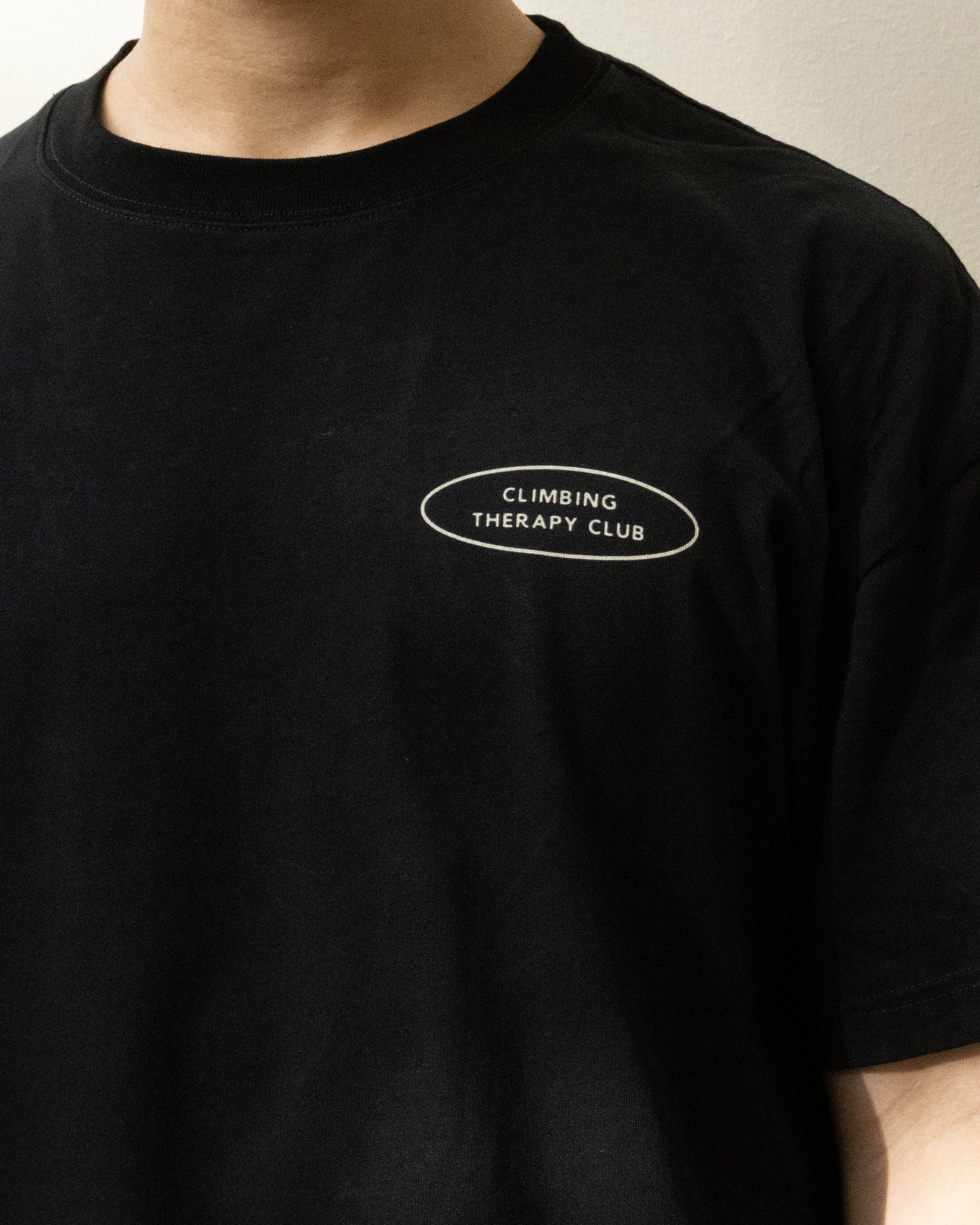 Climbing Therapy Club Oversized Shirt (Coal)