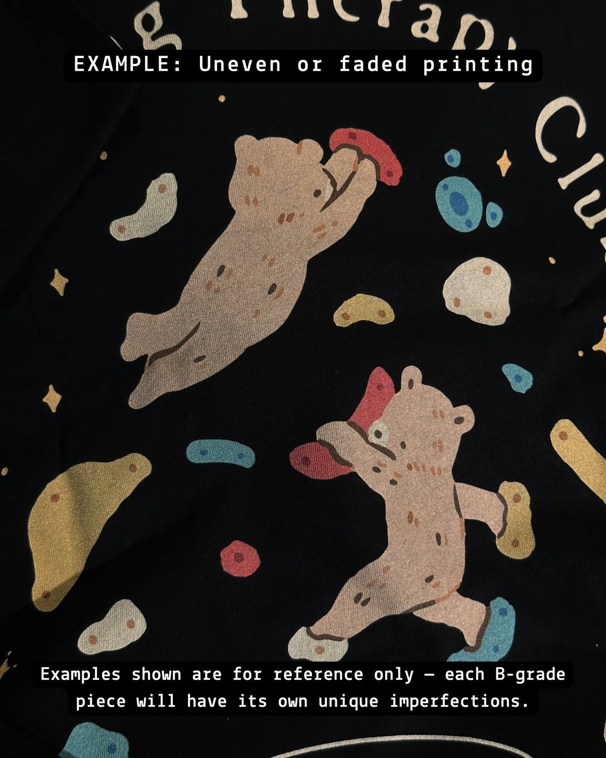 [B-Grade] Climbing Therapy Club Oversized Shirt (Coffee)