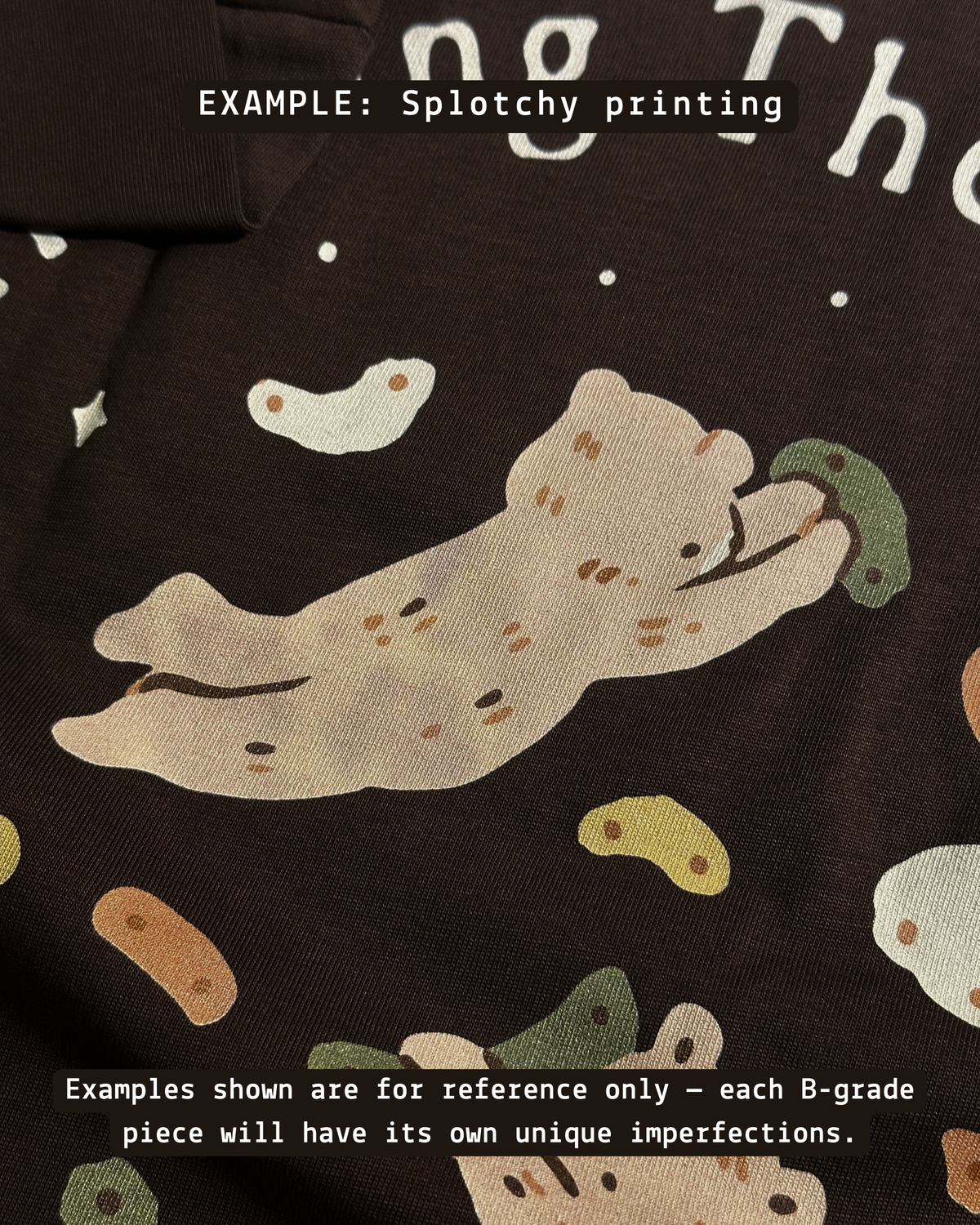 [B-Grade] Climbing Therapy Club Oversized Shirt (Coffee)