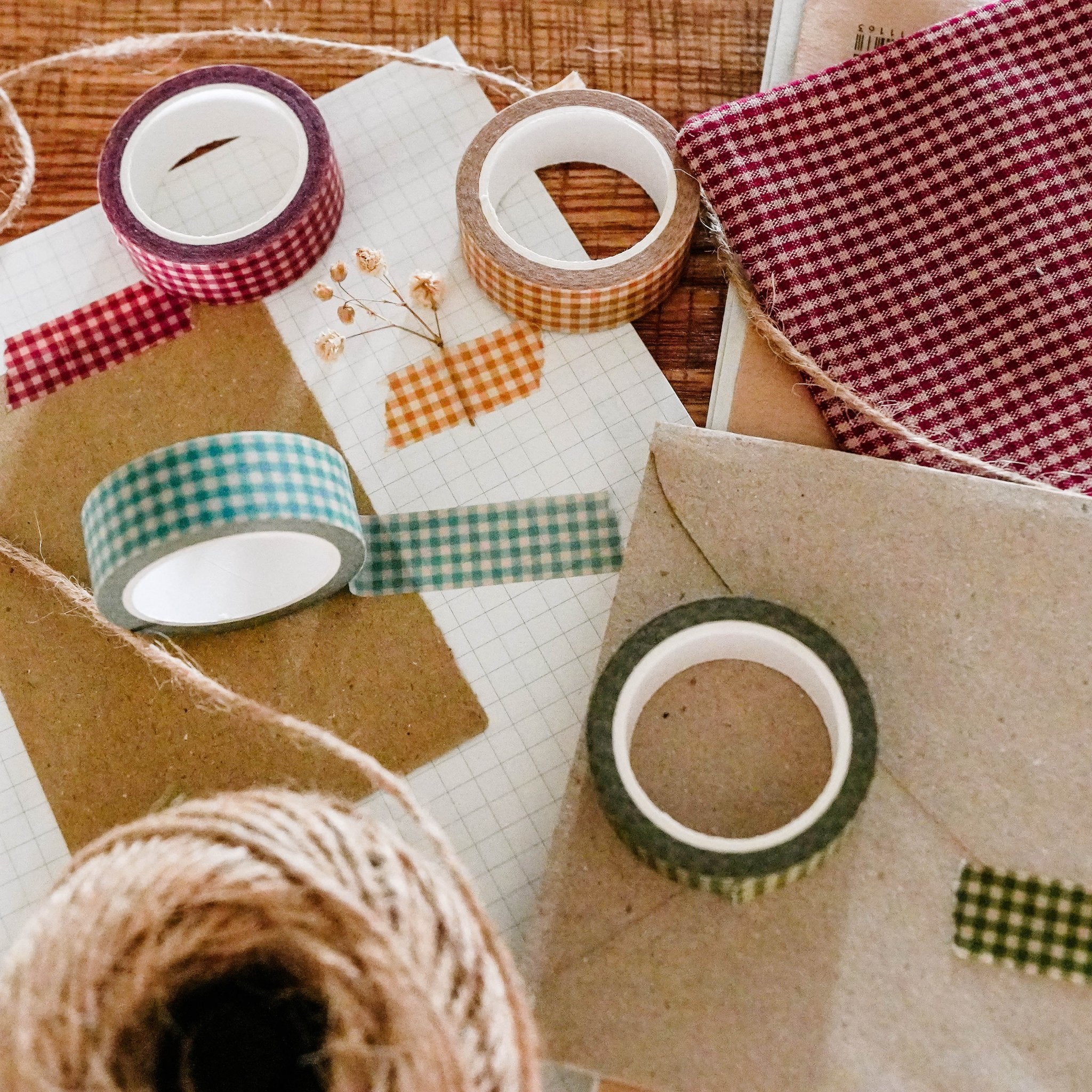 15mm Gingham Series Washi Tape