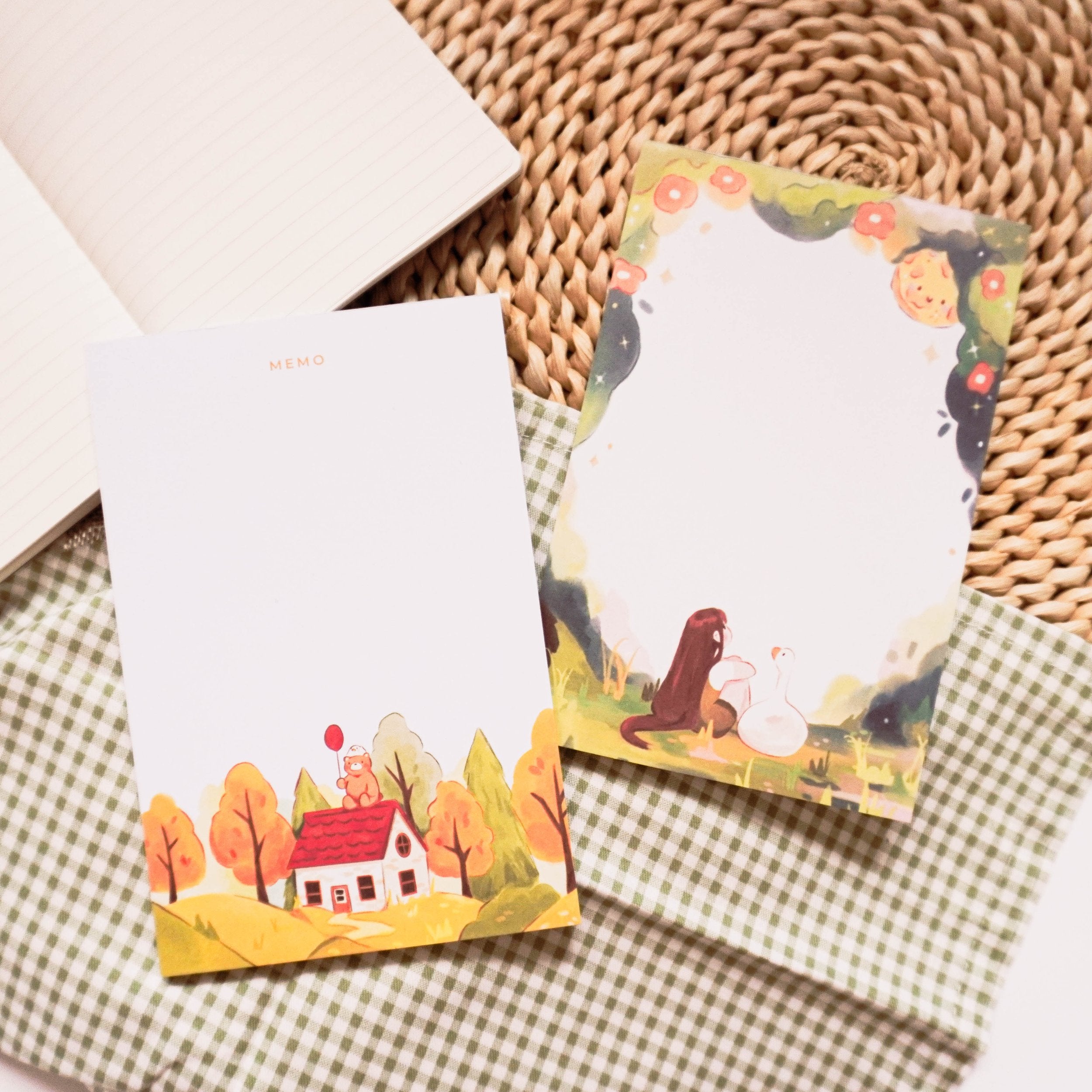 Writing Pad | Autumn Day
