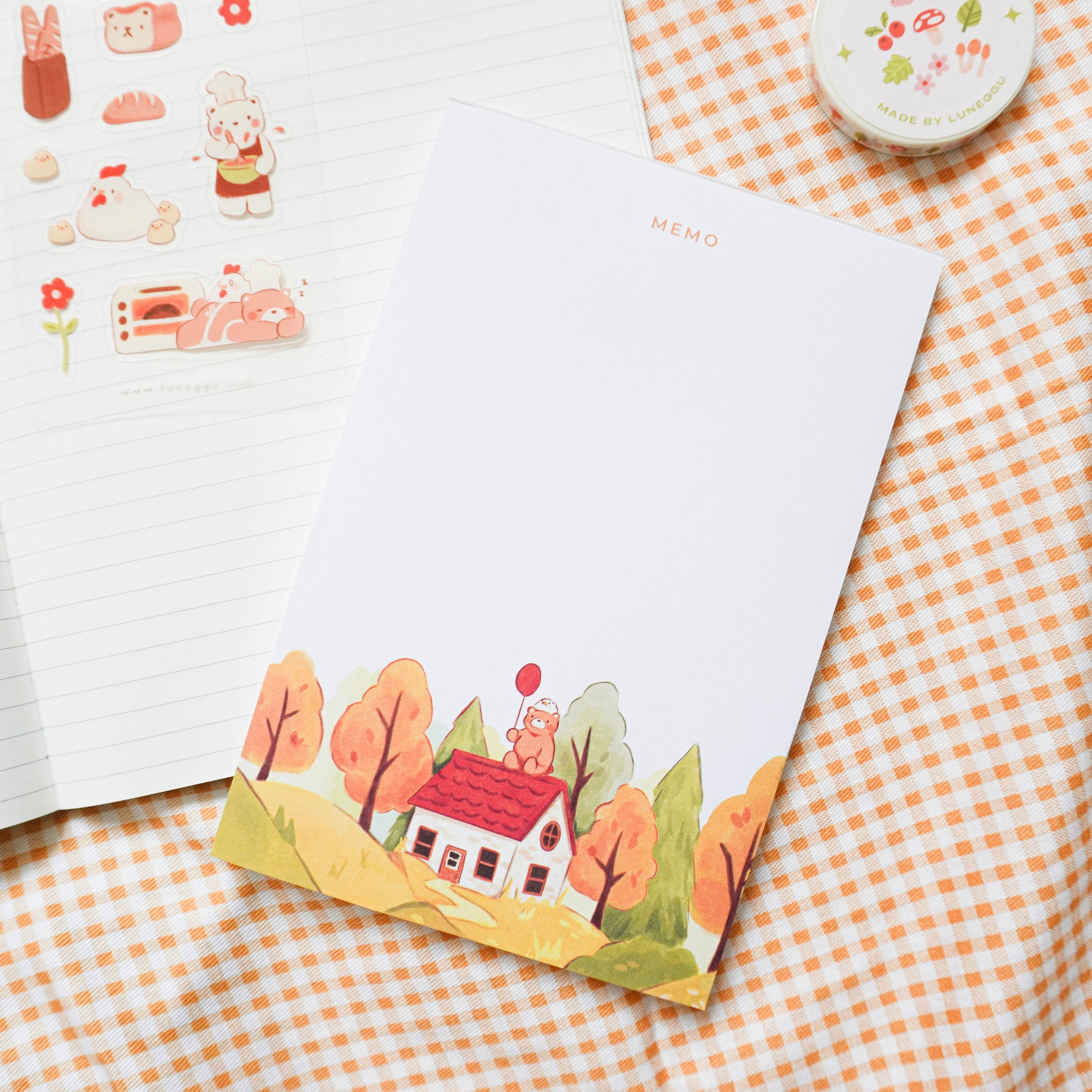 Writing Pad | Autumn Day