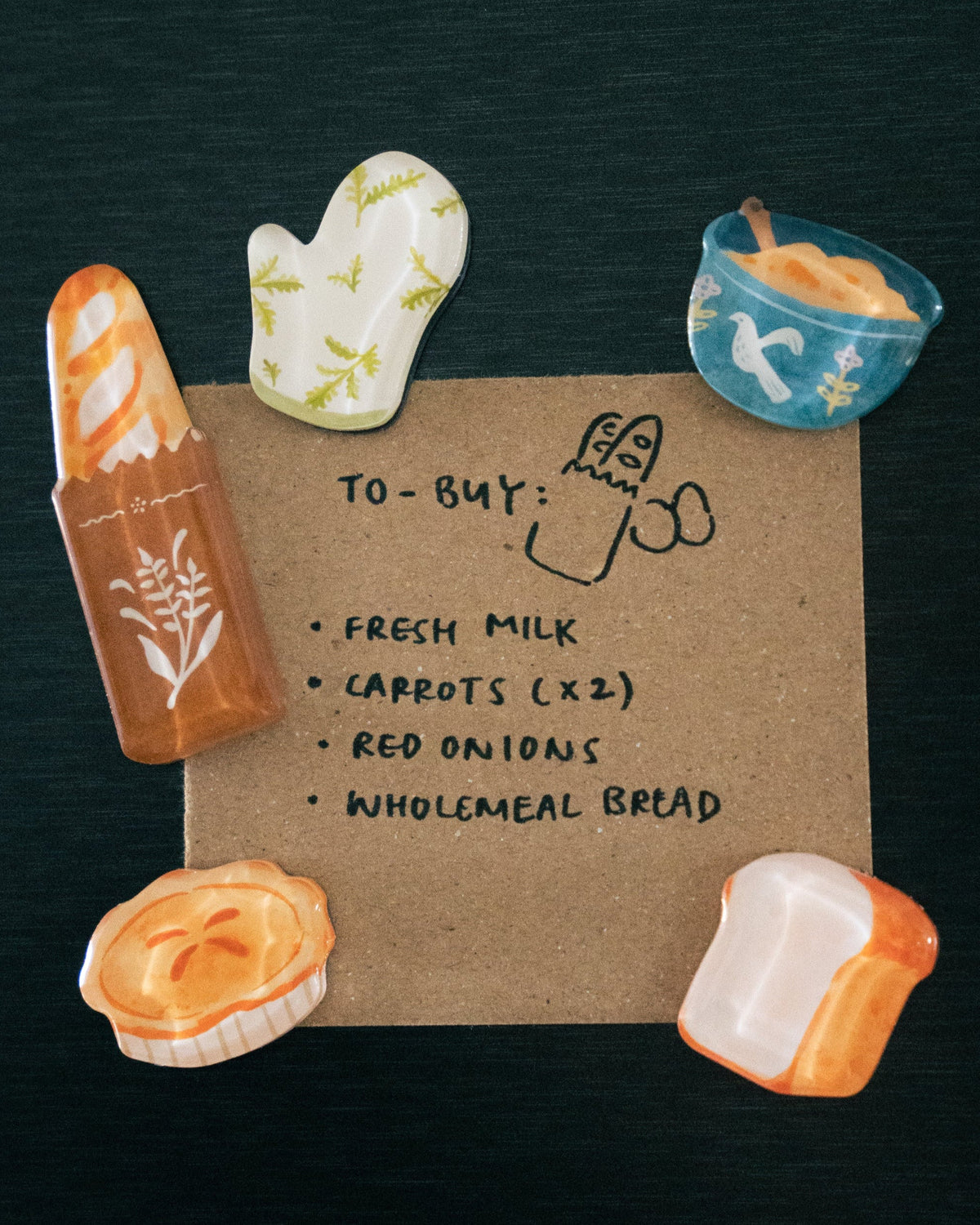 Mini Magnet Set | Bakery