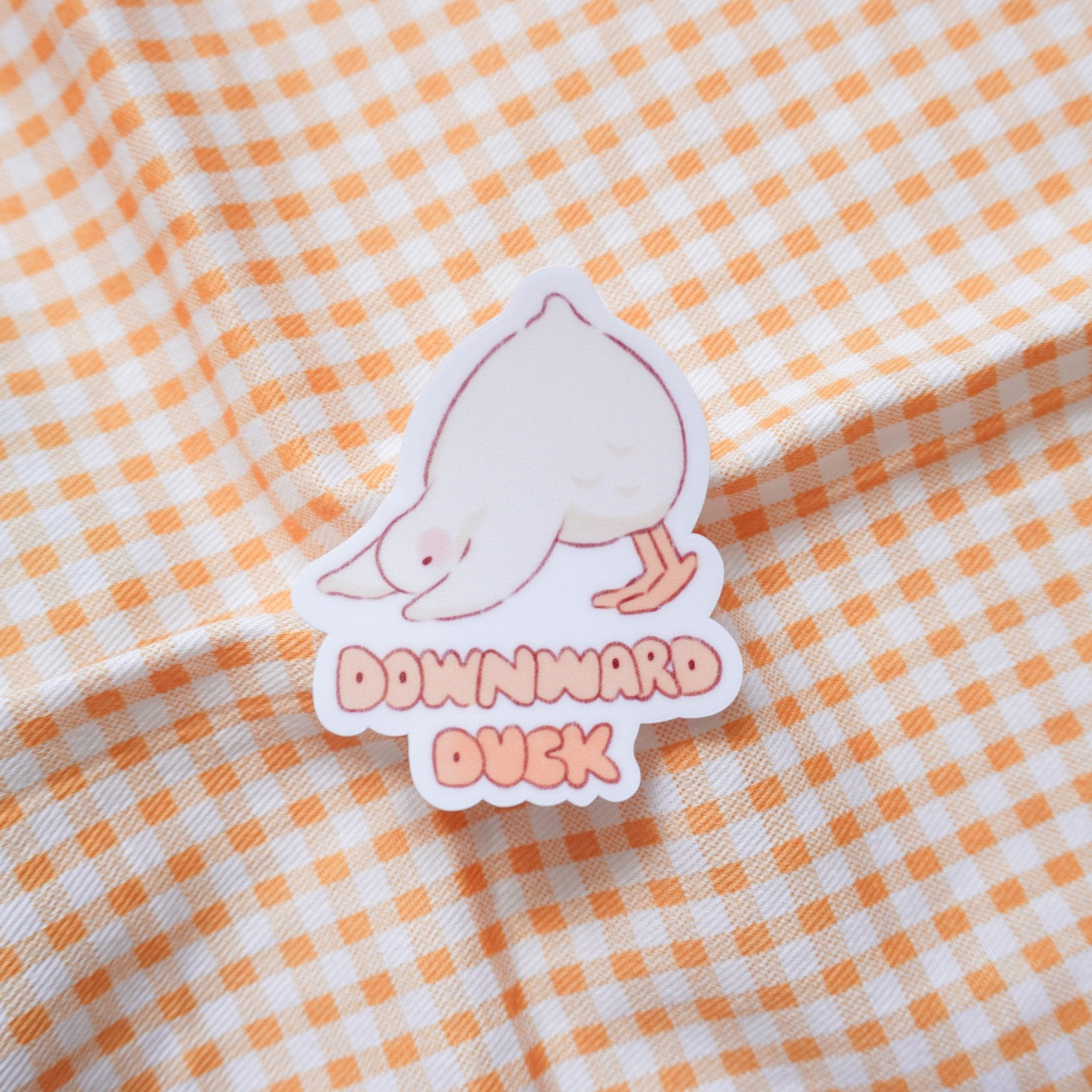 Vinyl Sticker | Downward Duck Yoga
