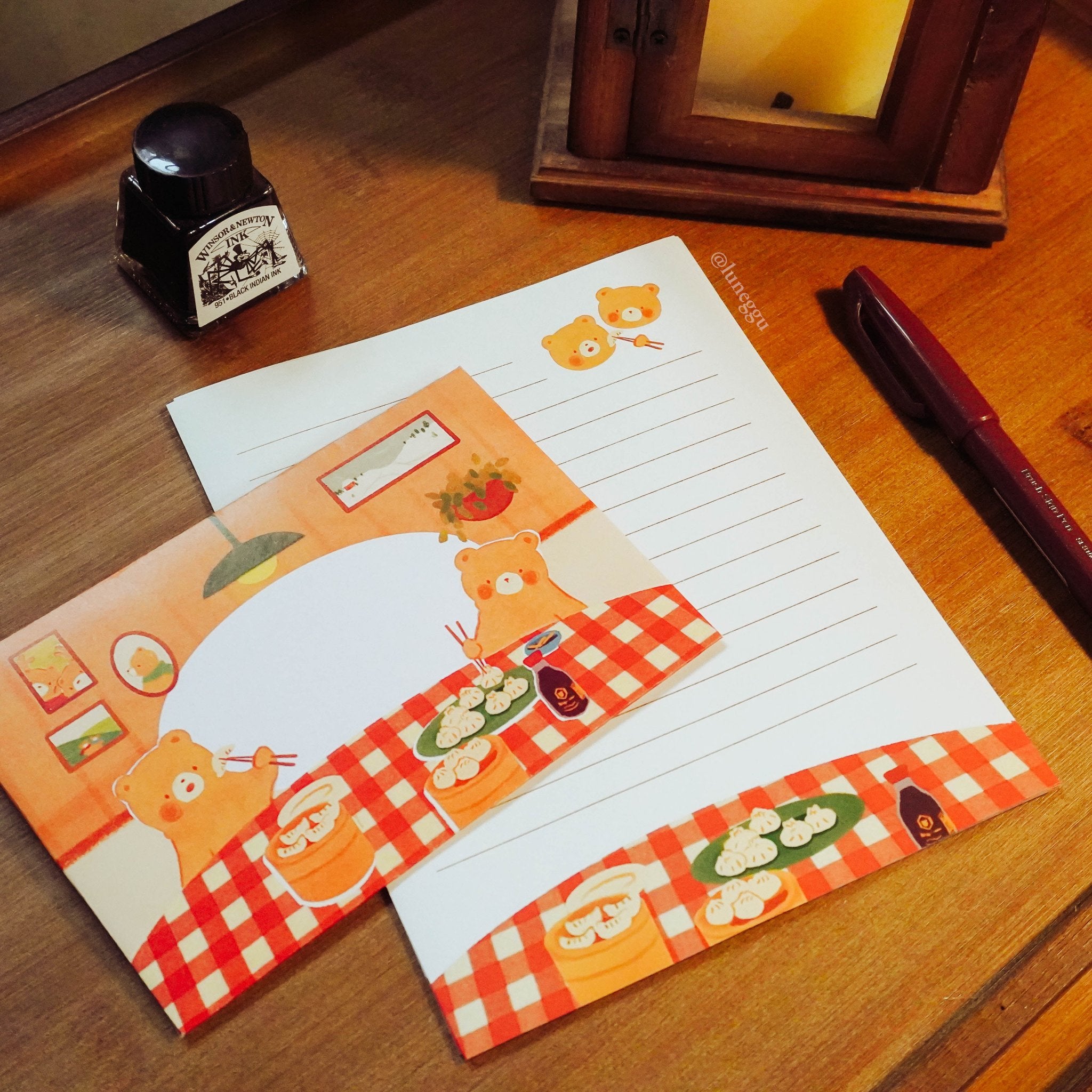Letter Set | Dumplings for Two
