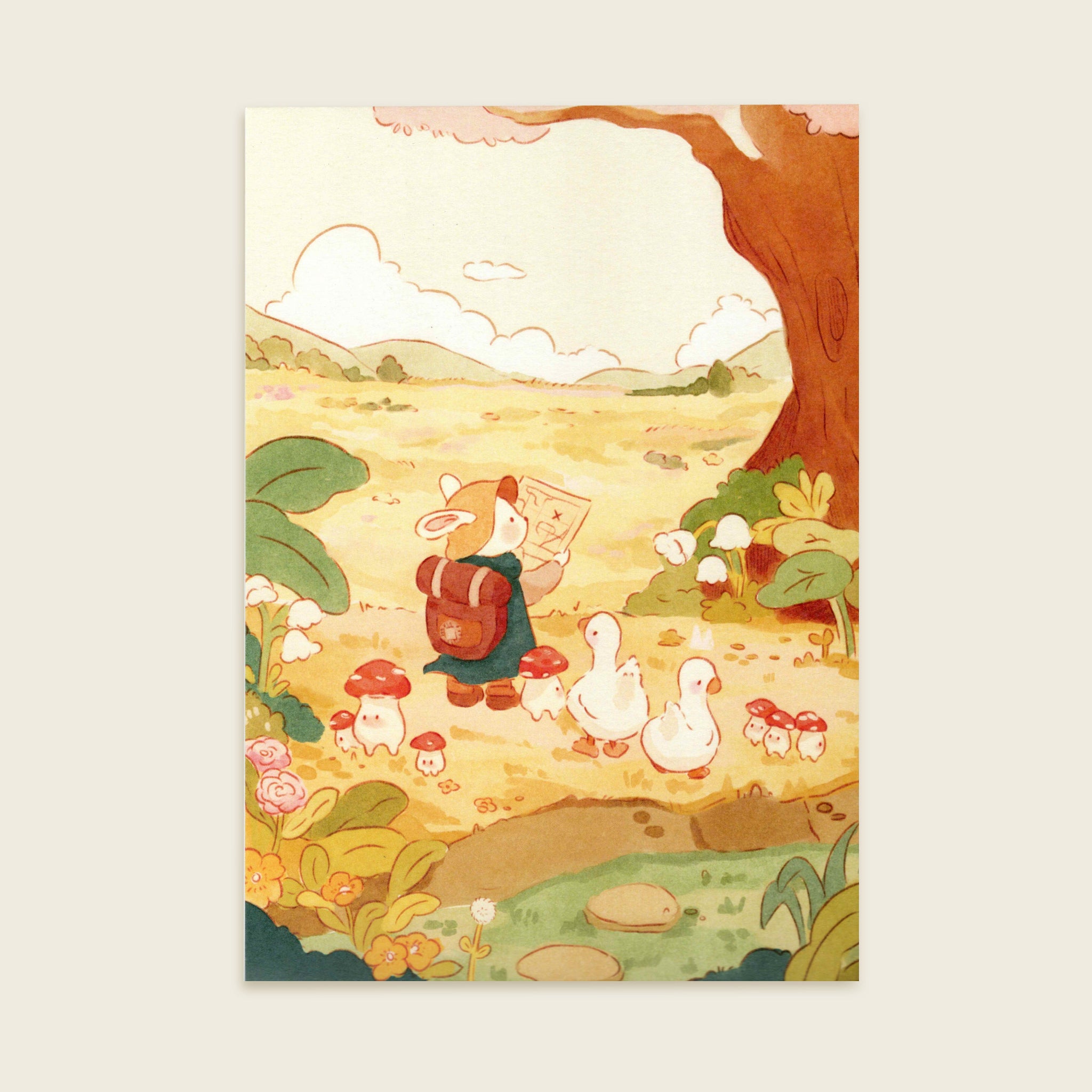 Finding My Way Art Print | A5
