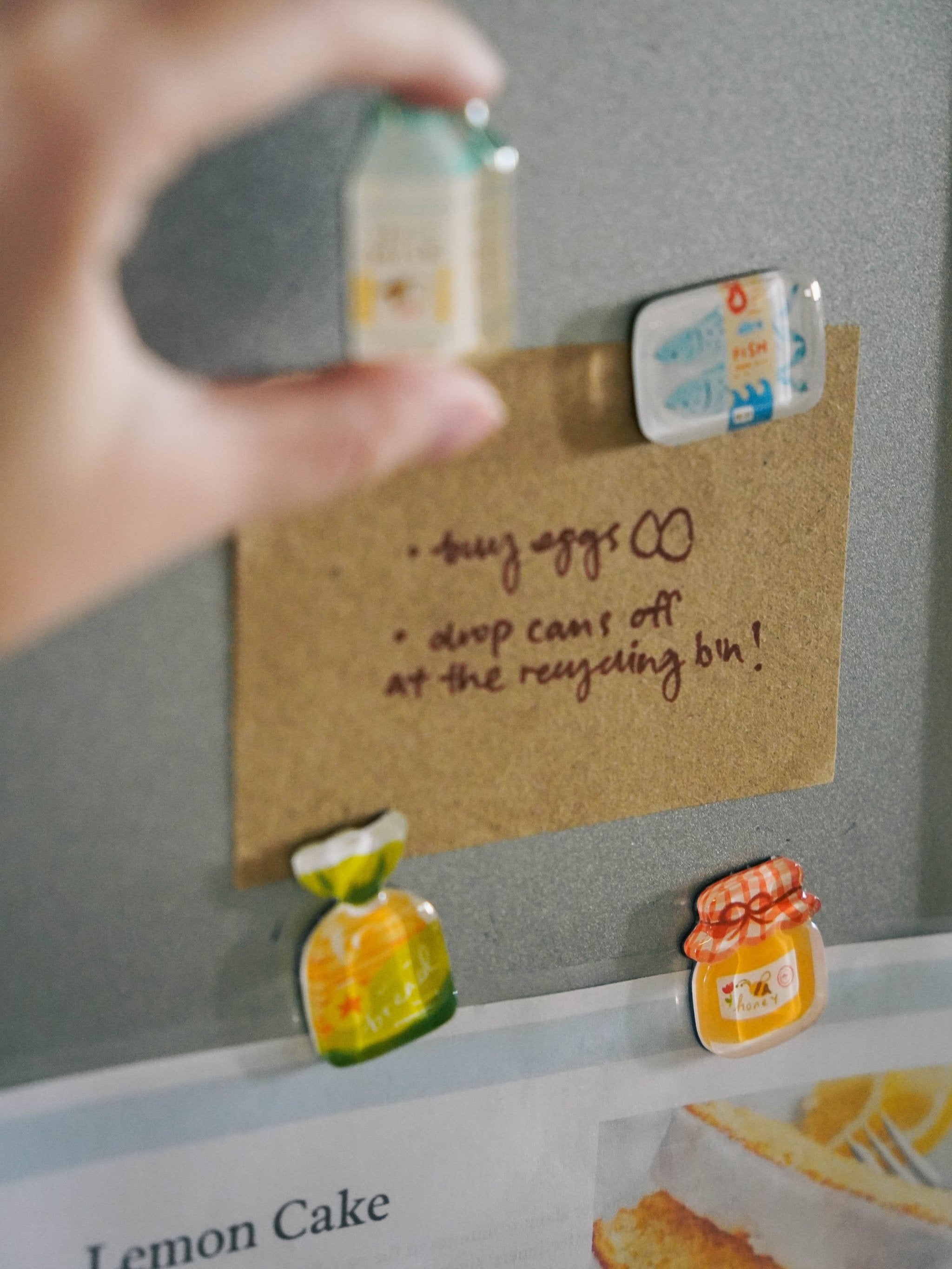 Mini Magnet Set | Groceries