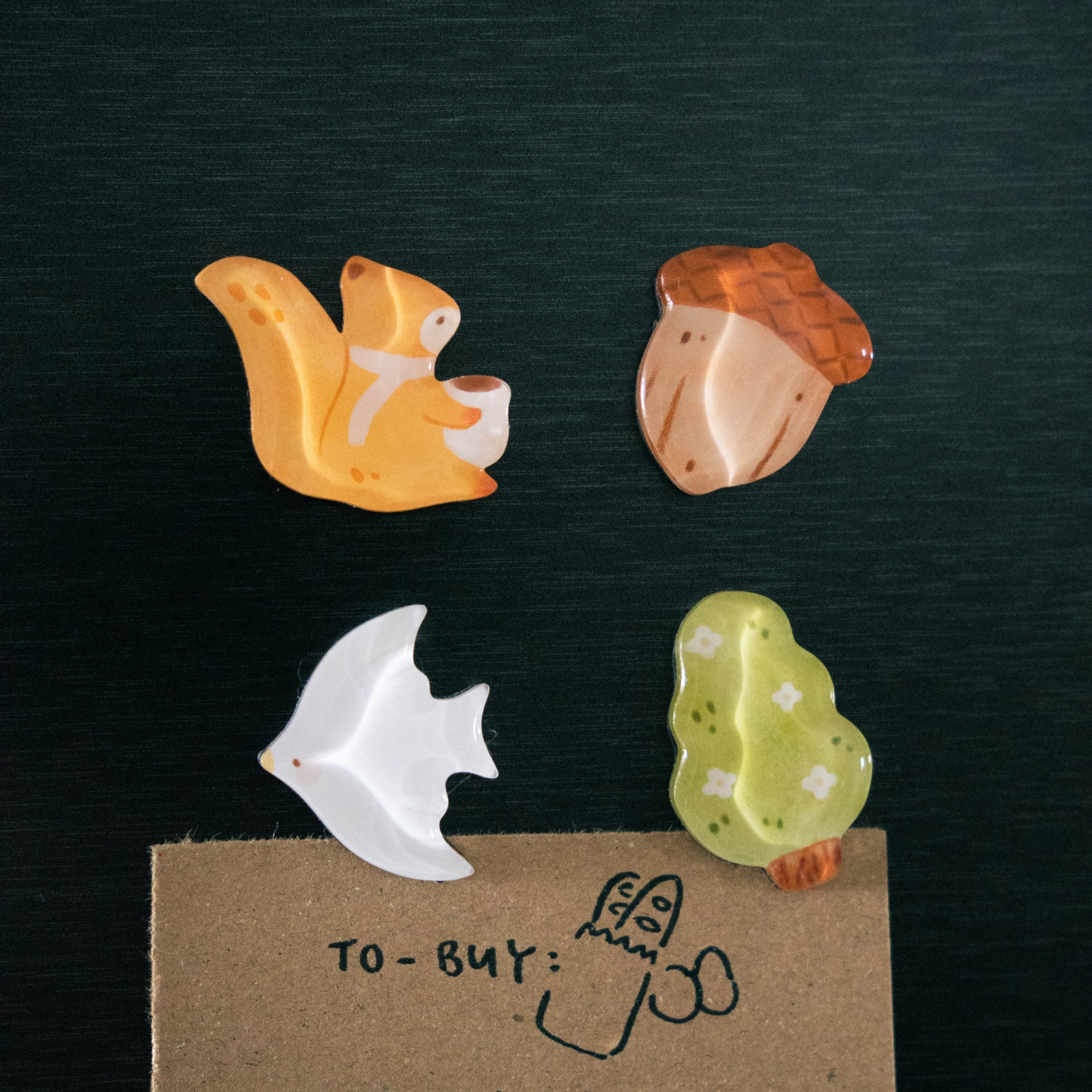 Mini Magnet Set | In the Woods