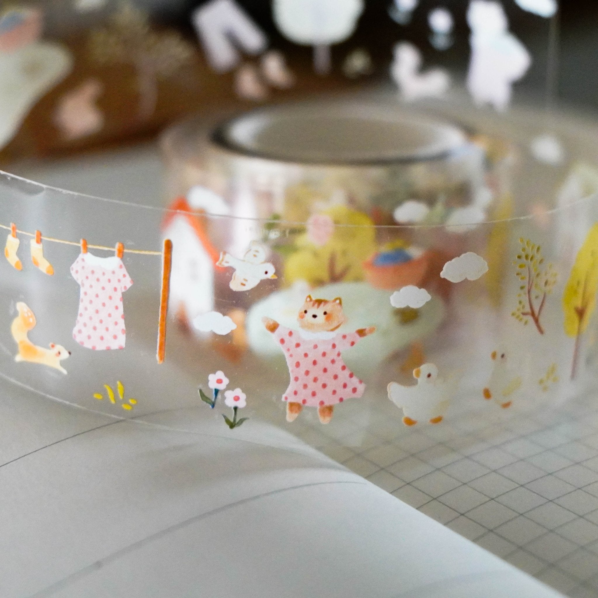 30mm Clear Tape | Laundry Day