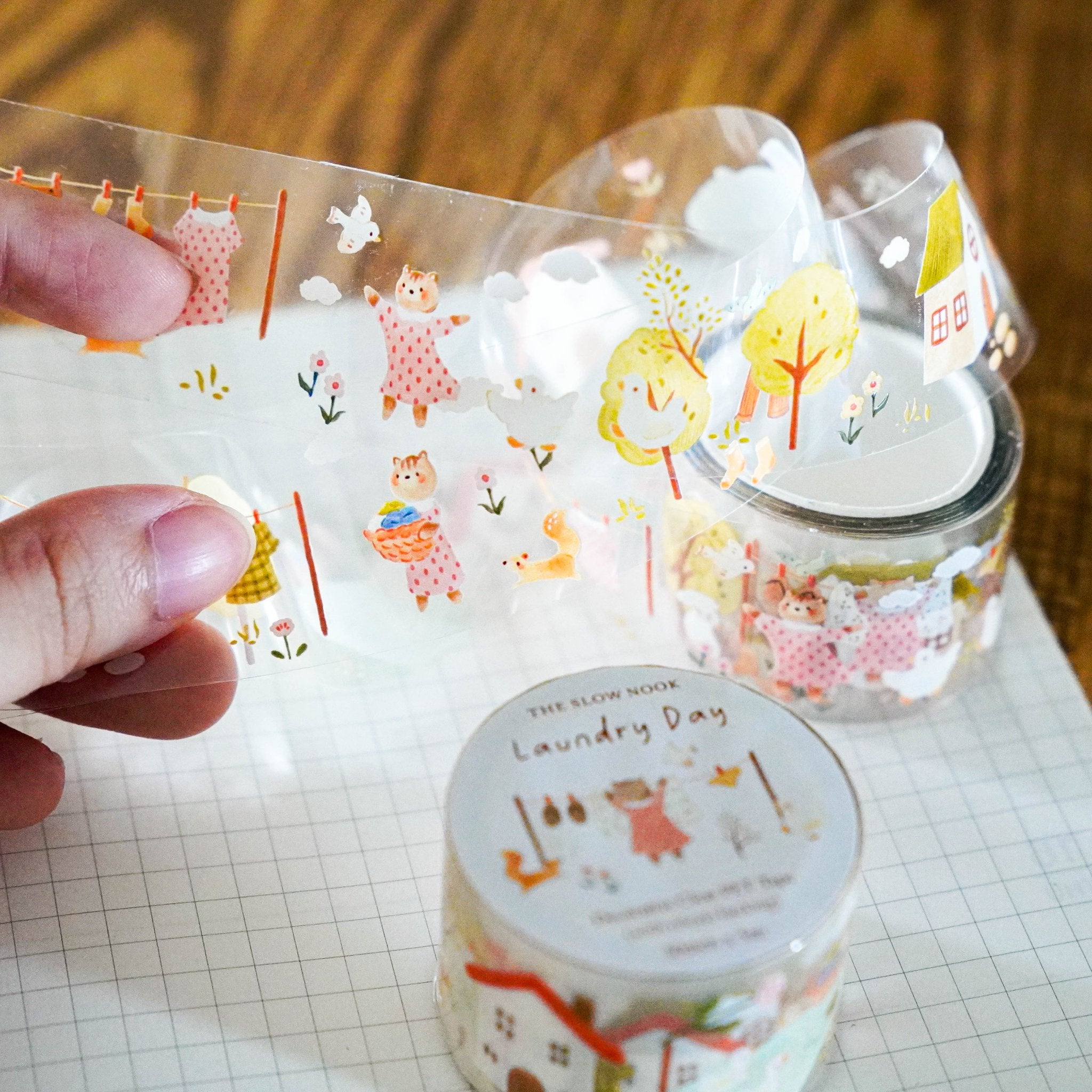 30mm Clear Tape | Laundry Day
