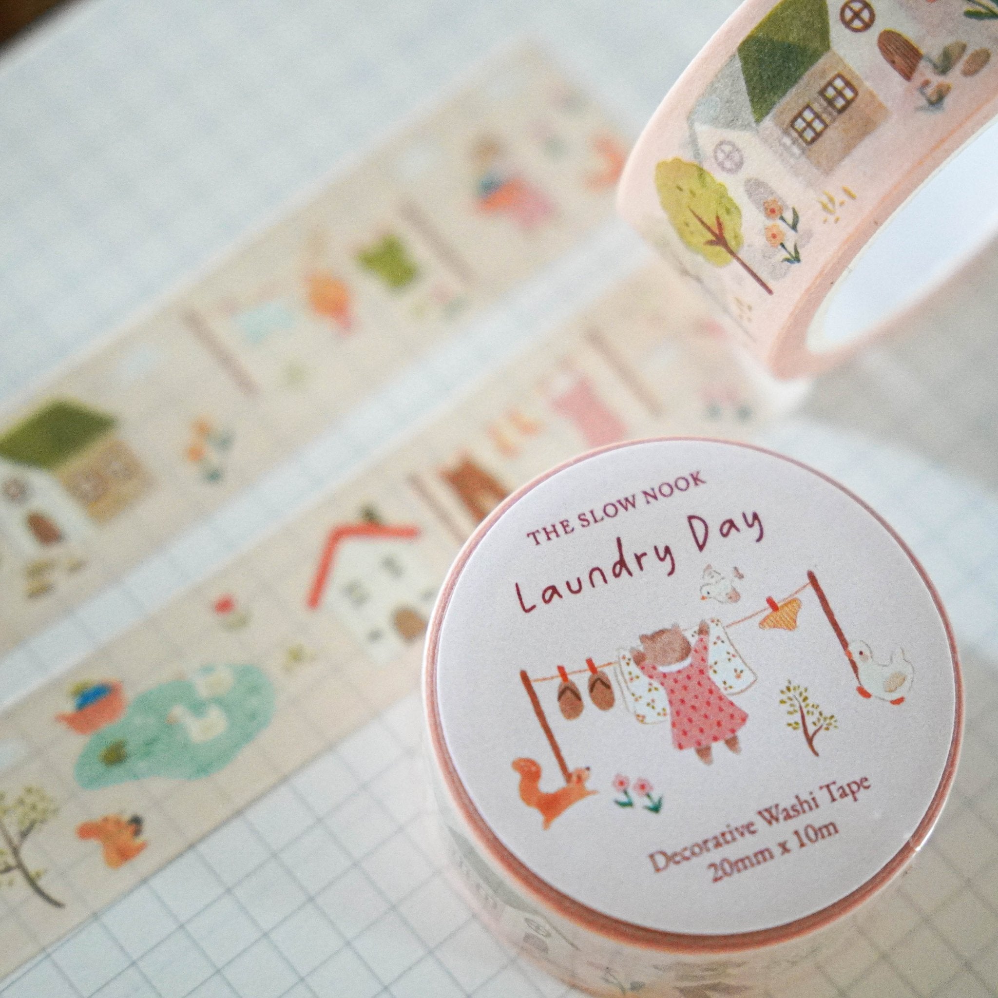 20mm Washi Tape | Laundry Day