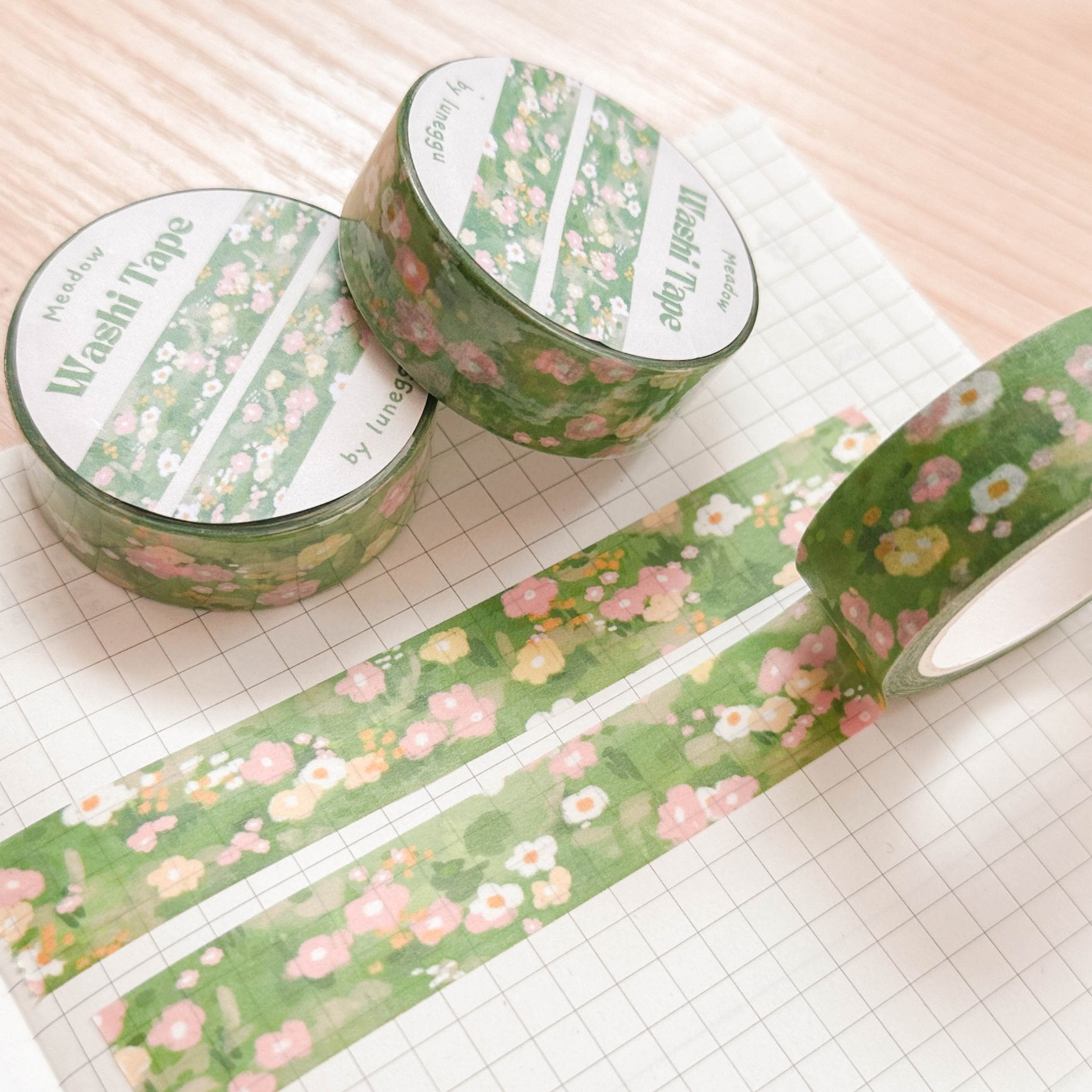 15mm Washi Tape | Meadow