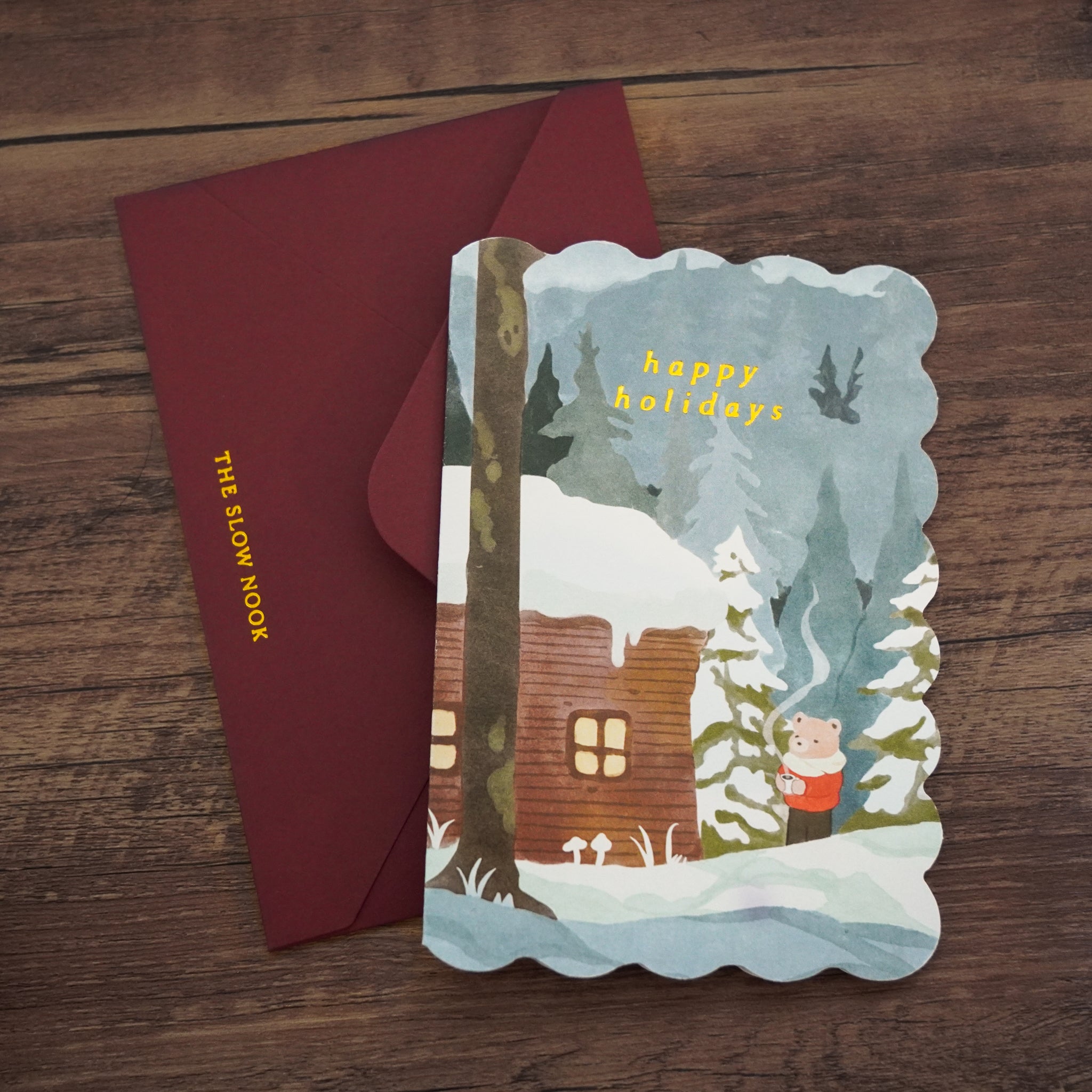 Greeting Card Set | Winter Mountains