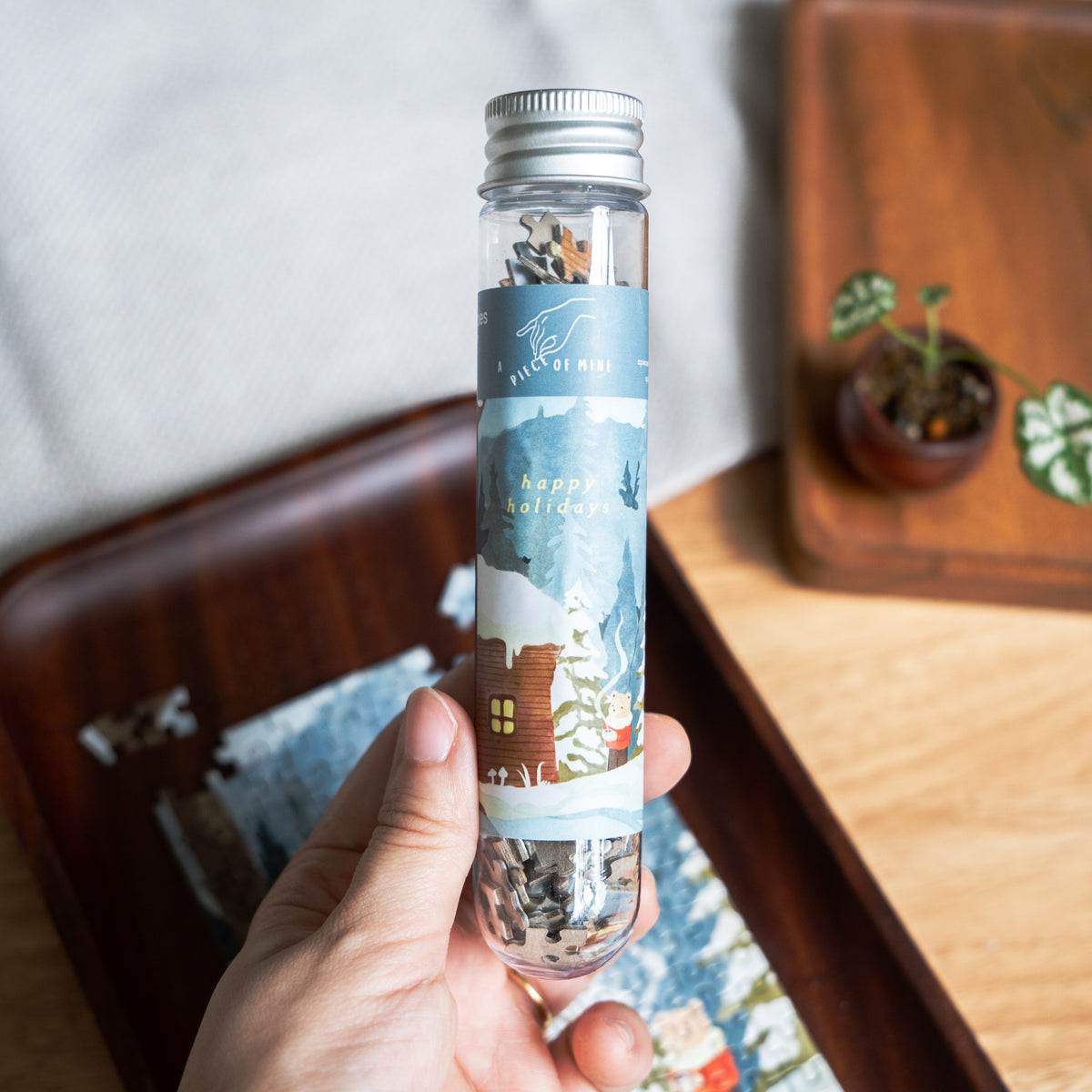 Mini Jigsaw Puzzle | Snowy Haven