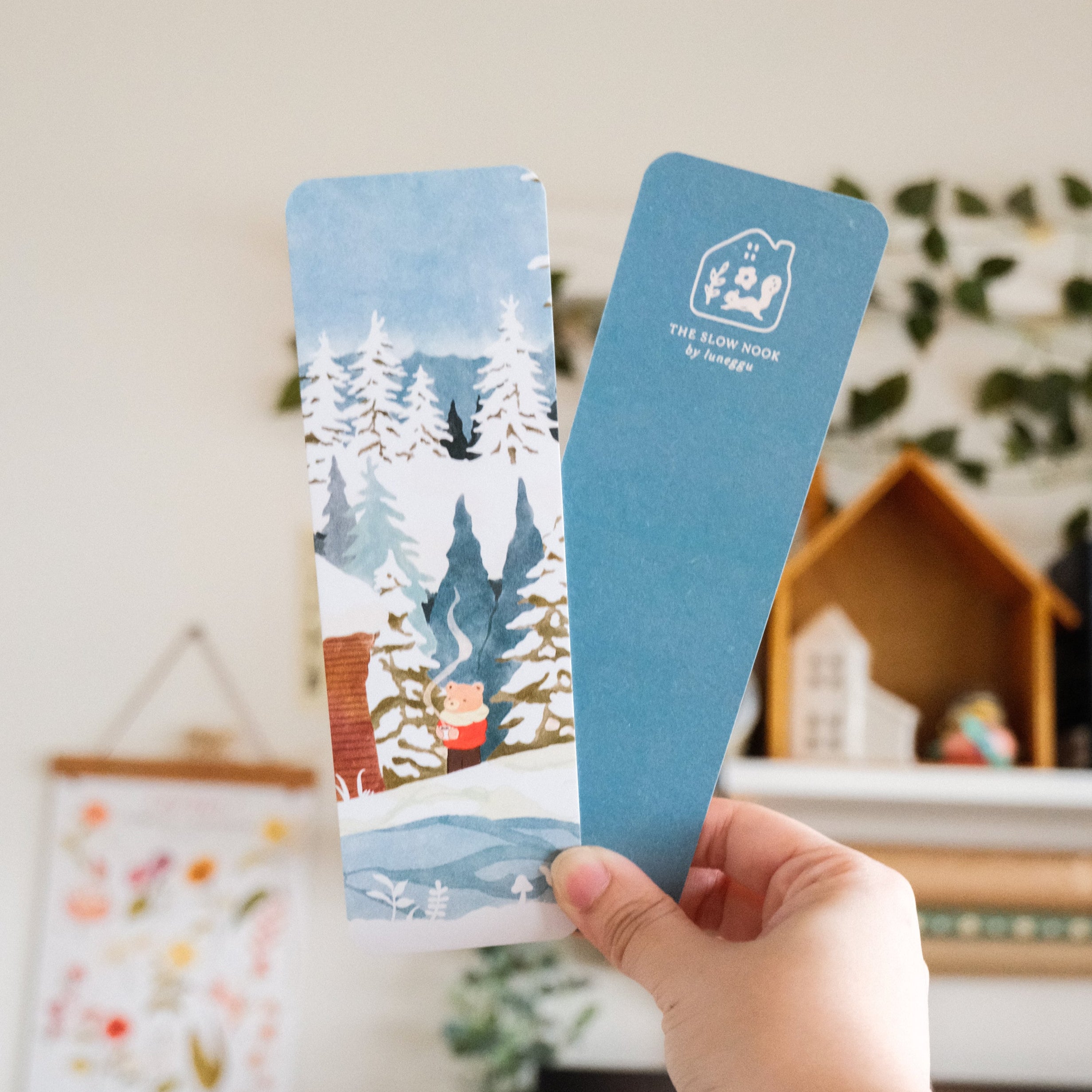Bookmark | Winter Mountains