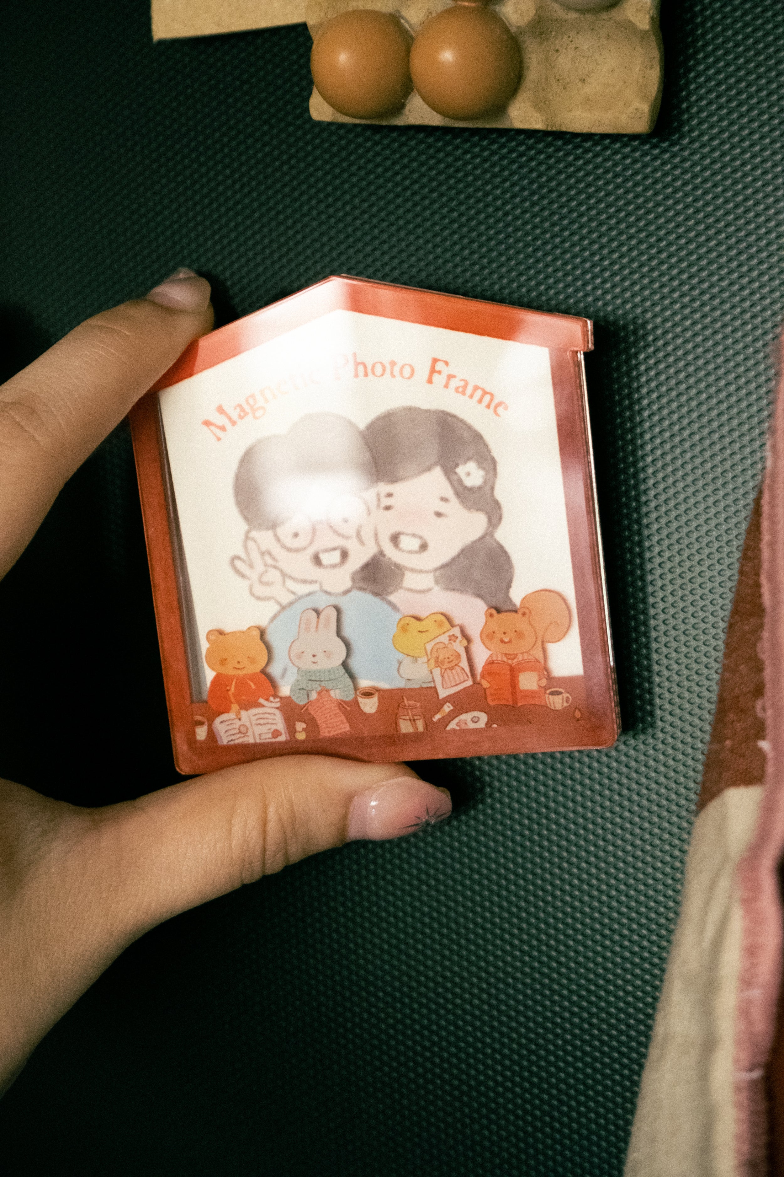 House Magnetic Photo Frame